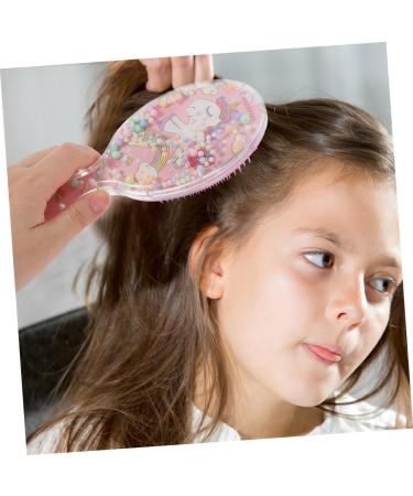 Shop Hoement Oval Small Hair Brush - Pink Hair Degeneration Comb for Girls | Cute & Compact (18.50x7.50cm) - International Shipping Available! - Buy Online on GoSupps.com