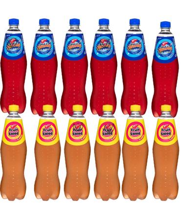Barratt Fruit Salad Wham Fizzy Drink 850ml | Pick Any Flavour & Number of Bottles