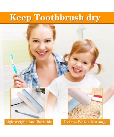 6-Pack Travel Toothbrush Set - Protective Cases for Home School & Camping | Durable & Portable Toothbrush Covers - Buy Online on GoSupps.com