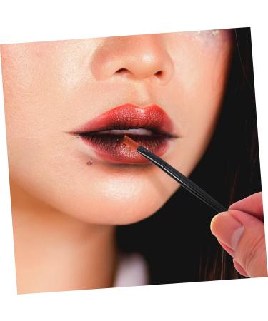 NOLITOY 100pcs Mini Lip Brush Applicators - Disposable Lipstick Spoolie Makeup Tools for Women - High-Quality Man-Made Fiber & Plastic - Essential Cosmetic Accessory - Buy Online on GoSupps.com