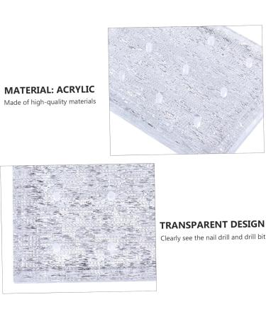 minkissy Nail Show Nail Bit Drill Bit Holder for Nails Nail Polish Organizer Nail Holder Nail Drill Organizer Acrylic Stands for Display Nail Drill Bit Organizer Drill Rig Toolbox - Buy Online on GoSupps.com