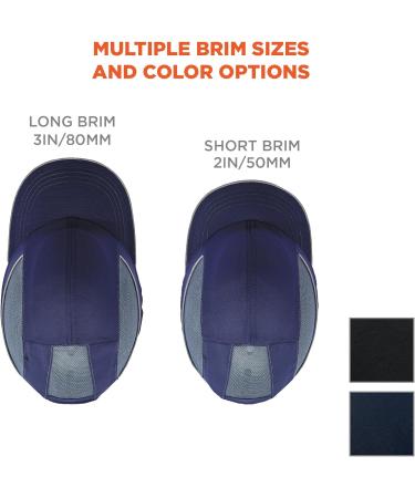 Ergodyne Safety Bump Cap Baseball Hat Style - Black - Buy Online on GoSupps.com