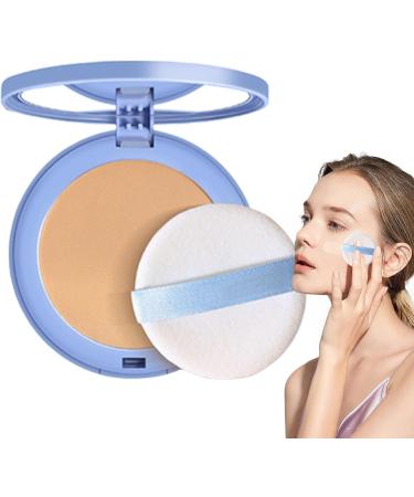  Generisch Wet and dry matte powder compact face powder anti-oil waterproof long lasting finish perfect concealer for makeup and silky soft texture - Buy Online on GoSupps.com