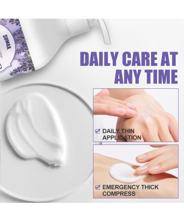 lavender body butter for hands and body lavender moisturizing lotion for women light body cream for skin care with shea butter and vitamin e to soothe and - Buy Online on GoSupps.com