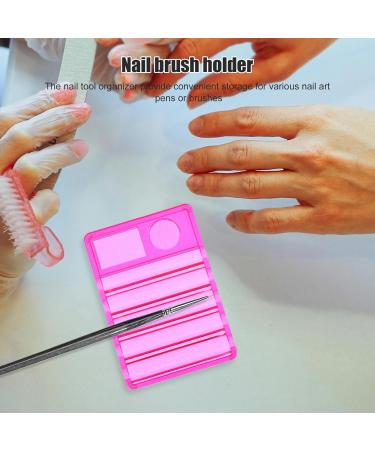  minkissy minkissy Makeup Mixing Palette For Nail Art Brush Holder Nail Polish Mixing Tray Supplies For - Buy Online on GoSupps.com