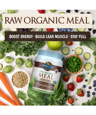 Buy Garden of Life RAW Organic Meal Shake - Chocolate Cacao 17.9 oz | Meal Replacement - Buy Online on GoSupps.com