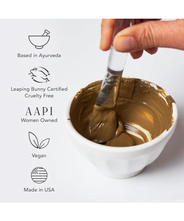 Ritual Ayurvedic Clay Mask - Vegan Face Mask 2oz | Natural Skincare for Glowing Skin - Buy Online on GoSupps.com