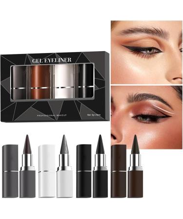  Duroecsain Smudge Proof Eye Liner - Matte Eye Pencil - Waterproof - Liquid - Outdoor Travel Essentials - Easy to Apply - For Weddings Proms and Collections - Buy Online on GoSupps.com