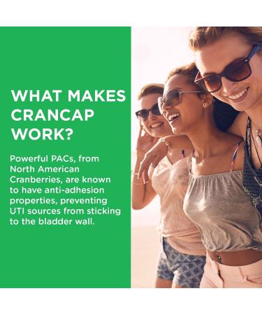 CranCap Cranberry Pills for Urinary Tract Health - 30 Count | 36mg Potent PACs | Cleanse & Protect from UTI | Non-GMO, Vegan & Gluten-Free - Buy Online on GoSupps.com