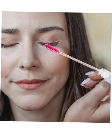 Ipetboom 20sets Mascara Wand Tube Felt Pencil Case Mini Makeup Applicator Artificial Fiber Travel Filling - Buy Online on GoSupps.com