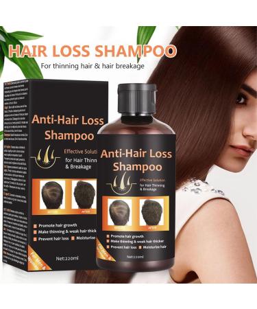 Shampoing de Croissance Cheveux Hair Growth Shampoo Shampoing Anti Chute Pour Les Hommes et Femmes Favoriser la Croissance des Cheveux for All Hair Types 220ml - Buy Online on GoSupps.com