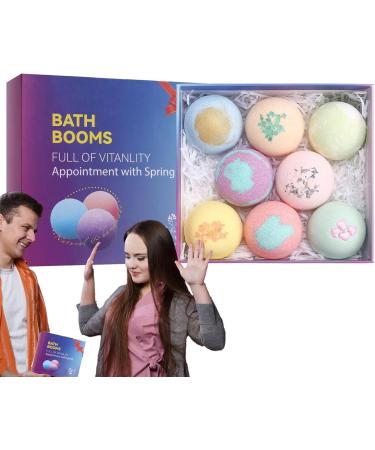 Natural Shower Steamers Spa-Inspired Stocking Stuffers Aromatic Shower Bombs 8-Piece Aromatherapy Spa Bombs Set Handmade Spa Delights Bubble Bath Shower Bombs Set - Buy Online on GoSupps.com
