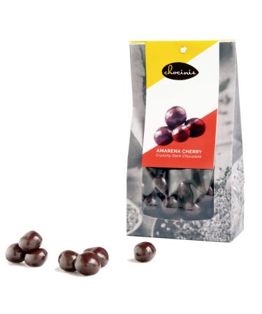 Duva pitted cherry in crispy dark chocolate amarena cherry with Belgian dark chocolate 250 g