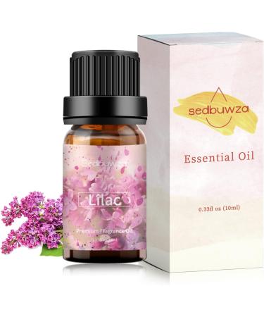Sedbuwza Lilac Essential Oil - Fragrance for Diffuser, Humidifier, Soap, Candle, Perfume - 10ML (0.33 Fl Oz) - Buy Online on GoSupps.com