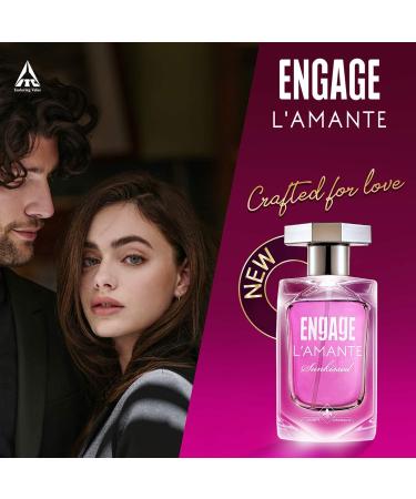 Enga'ge L'amante Sunkissed Perfume for Women 100ml Long Lasting Smell Eau De Parfum Skin Friendly Gifts for Women Perfume EDP. - Buy Online on GoSupps.com