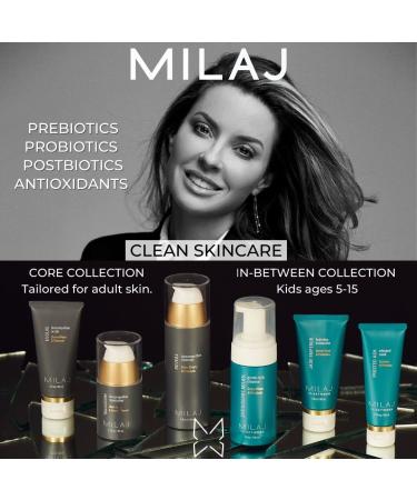 MILAJ Evolve Biocompatible Face Scrub - Charcoal & Cherry Water Exfoliator | Cleanse Pores & Even Skin Tone | 2fl oz | International Shipping Available - Buy Online on GoSupps.com