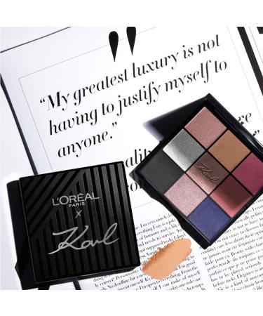 L'Or al Paris Karl Lagerfeld Eyeshadow Palette 01 - Buy Online Worldwide | Fast International Shipping - Buy Online on GoSupps.com
