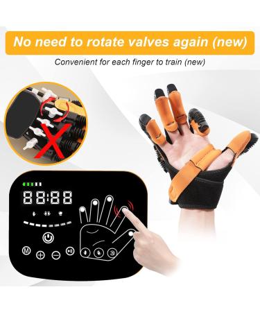 MZU Rehabilitation Robotic Gloves for Hemiplegia Stroke Paralysis Arthriti Patients Physical Rehabilitech Therapy Flexion Stretch Recovery for Hand Dysfunction Portable Upgrade (Left Hand-XL) Left Hand -XL - Buy Online on GoSupps.com