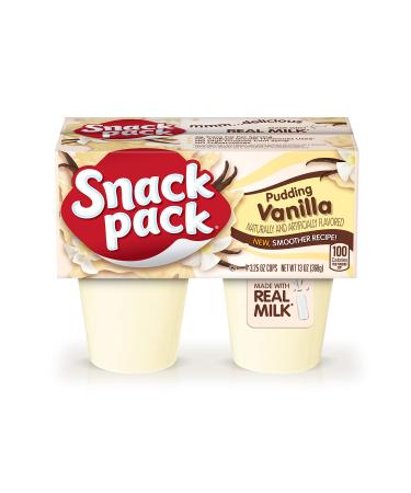Snack Pack Pie Pudding Cups, Vanilla, 4 - 3.25 Ounce