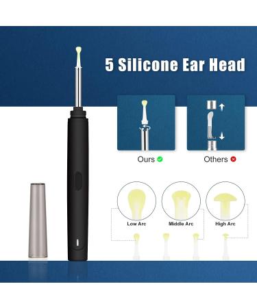 NANANARDOSO Wireless Ear Wax Removal Camera with 1080P HD Endoscope Otoscope - 6 LED Lights, 6 Ear Spoons, Compatible with iPhone, iPad, Android Phones - Buy Online on GoSupps.com