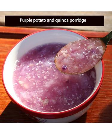 Purple potato quinoa Porridge 120g (12x10 bags) Cereal Ready-to-eat cereal Nutritious breakfast meal replacement cereal - Buy Online on GoSupps.com