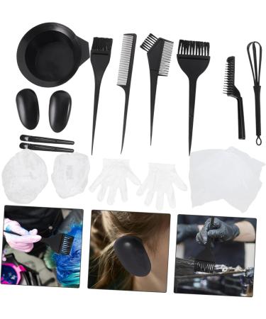 FOMIYES 2 Sets Diy Hair Coloring Oil Hair Tinting Bowl Coloring Supply Hair Tint Tool Hair Bleach Dyeing Tool Supply Hair Dye Coloring Hair Coloring Tool Kit Plastic Modeling Shield - Buy Online on GoSupps.com