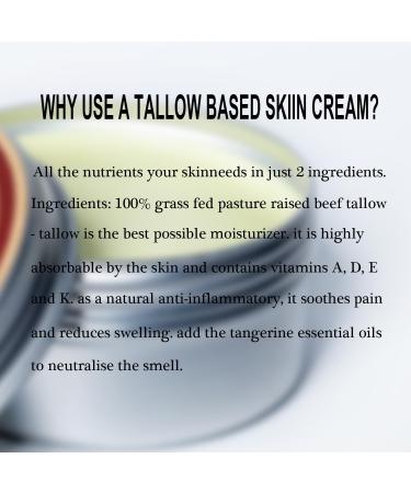 100% Grass Fed Beef Tallow Balm for Skin | Nourishing Full Body Balm (70g/2.5oz) - Natural Skincare Solution - Buy Online on GoSupps.com