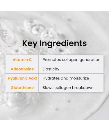 CU Dr. Solution Niacinamide 20% Vitamin C Ampoule CUSKIN Korean Skin Care with Niacinamide Glutathione Hyaluronic Acid Adenosine Panthenol for Skin Elasticity and Moisturizing 30g (1.01 Fl. Oz) - Buy Online on GoSupps.com