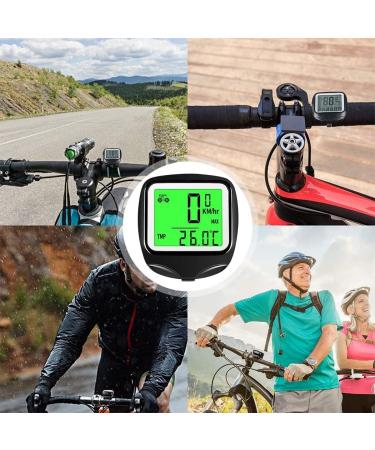 Finibo Wired Bicycle Computer - Waterproof 23-Function Speedometer & Mileage Counter for Cyclists - Buy Online on GoSupps.com
