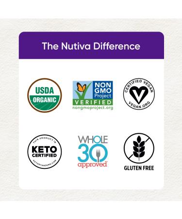 Nutiva Organic Vegan Ghee 14 fl oz - Dairy-Free Cooking Oil - Buy Online on GoSupps.com