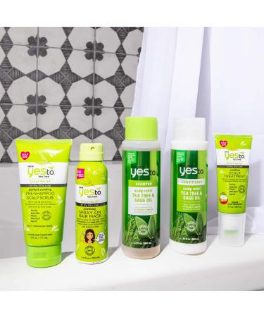 Yes To Tea Tree Scalp Relief Hair Mask - Soothing Spray for Scalp Care - Buy Online on GoSupps.com