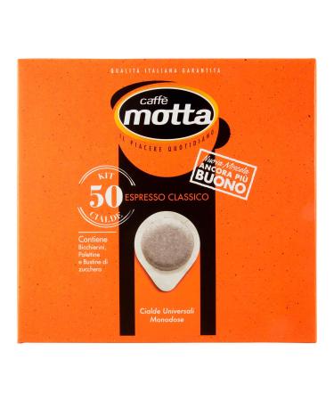 CAFFE' MOTTA Motta Espresso Coffee Single-serve pods 50 x 7g 50 waffles 50