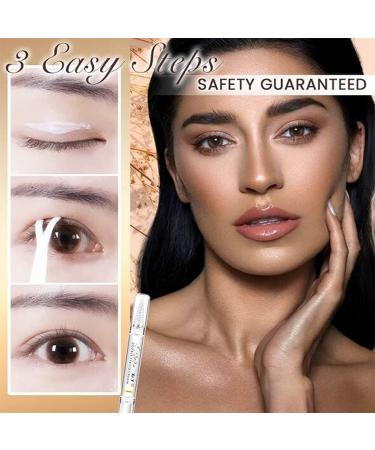 Long-Acting Waterproof Invisible Double Eyelid Shaping Cream & Pen Set for Women - 3-Second Crease, Natural Fold Effect (1pc) - Buy Online on GoSupps.com