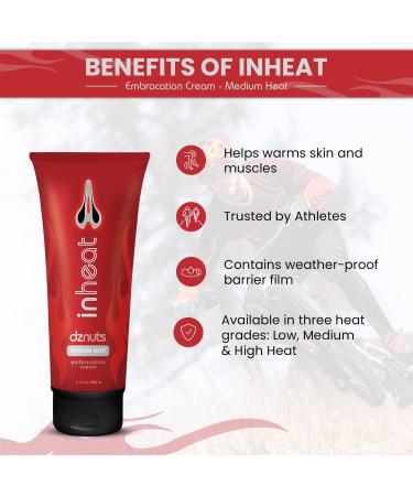 DZ Nuts InHeat Embrocation - Medium Heat (6.7 fl. oz.) | Best International Shipping for Performance and Comfort - Buy Online on GoSupps.com