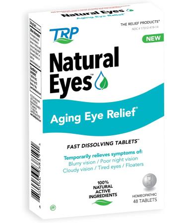 TRP THE RELIEF PRODUCTS Natural Eyes Aging Eye Relief - 48 Tablets - Buy Online on GoSupps.com