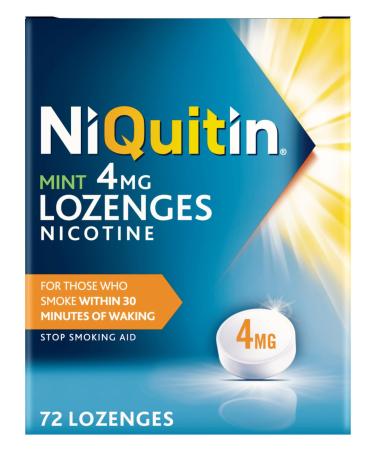 Niquitin Lozenges 4mg Mint - 72 Lozenges Mint 72 Lozenges