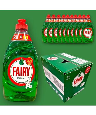 Fairy Washing Up Liquid 10 x 320ml (Original)