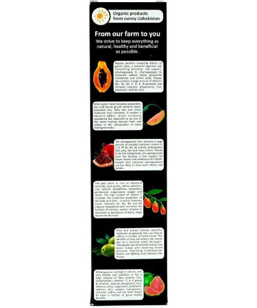ORZU Organic Detox Cleanse & Immune Support Juice - Bitter Watermelon, Papaya, Pomegranate, Goji, Olive & Guava - Buy Online on GoSupps.com