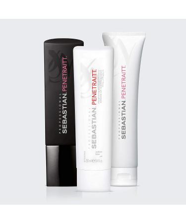 Sebastian Penetraitt Hair Strengthening Shampoo & Conditioner Set - 33.8oz Liter Size - Buy Online on GoSupps.com