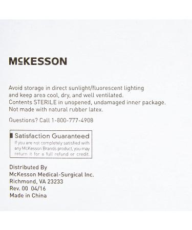 McKesson Sterile 12-Ply Woven Gauze Sponges | 100% Cotton | 2x2 Inch | 100 Count Pack - Buy Online on GoSupps.com