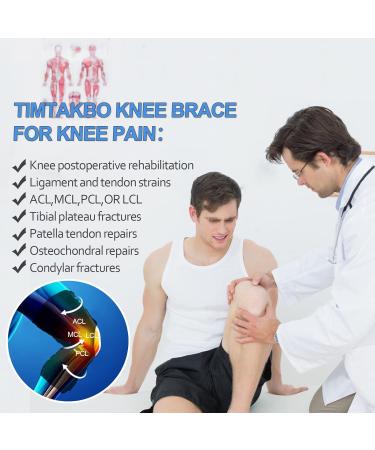 Knee Brace with Side Stabilizers for Pain Relief | Adjustable Plus Size for Men & Women | Ideal for ACL MCL Arthritis & Recovery | Strong Stability Support 1511-03 - Buy Online on GoSupps.com