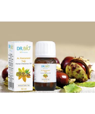 Dr. Bio Horse Chestnut Oil 50ml - Natural Relief for Varicose Veins & Massage | Buy Internationally - Buy Online on GoSupps.com