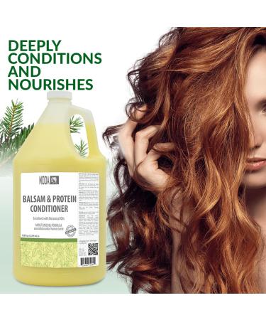 Buy MODA Moisturizing Conditioner 128 Oz | Professional Hair Care for All Types | Strengthens Moisturizes & Adds Shine | Color Protection & Volume - Buy Online on GoSupps.com
