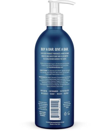Hand in Hand Sea Salt Body Wash 10 Fl Oz - Nourishing Eco-Friendly Cleansing for Glowing Skin | International Shipping Available - Buy Online on GoSupps.com