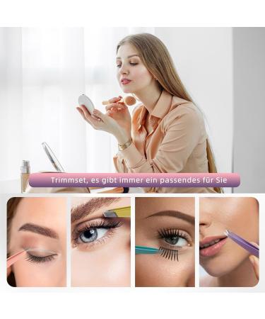 KHIRY Tweezers Set 6-Piece Precision Tweezers Set Stainless Tweezers Eyebrow Plucking for Face Care for Plucking Eyebrows - Buy Online on GoSupps.com