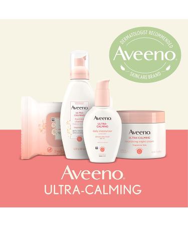 Aveeno Ultra-Calming Foaming Cleanser - Fragrance-Free 6 fl oz | Gentle Skin Care - Buy Online on GoSupps.com