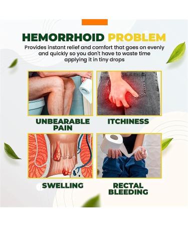 Adek Heca Natural Herbal Hemorrhoid Capsules - Fast Relief from Burning Pain & Discomfort (2pcs) - Buy Online on GoSupps.com
