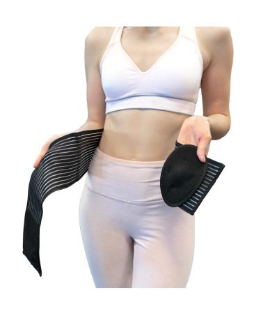 RiptGear Umbilical Hernia Belt for Men and Women - Abdominal Support Binder with Compression Pad - Supports Waist and Tummy after Surgery, Postpartum, and Belly Button Hernia Aid (Large/Extra Large) Large/X-Large (Pack of 1) - Buy Online on GoSupps.com