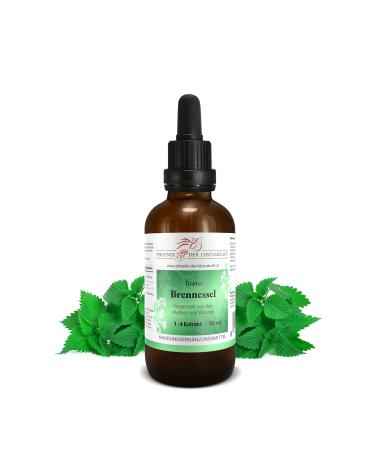 Nettle tincture 50ml |Urtica dioica drops (1: 4 extract) |Premium quality from Austria |Vegan dietary supplement |Common nettle large nettle nessl large nettle