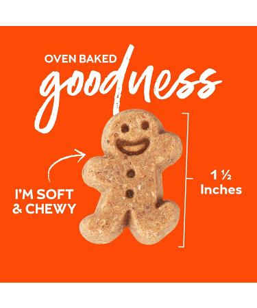 Buddy Biscuits Soft & Chewy Peanut Butter Treats for Dogs - 6oz Training or Snack Size, Made in USA - Pack of 1 - Buy Online on GoSupps.com